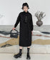 Stand Collar Zip Long Vest